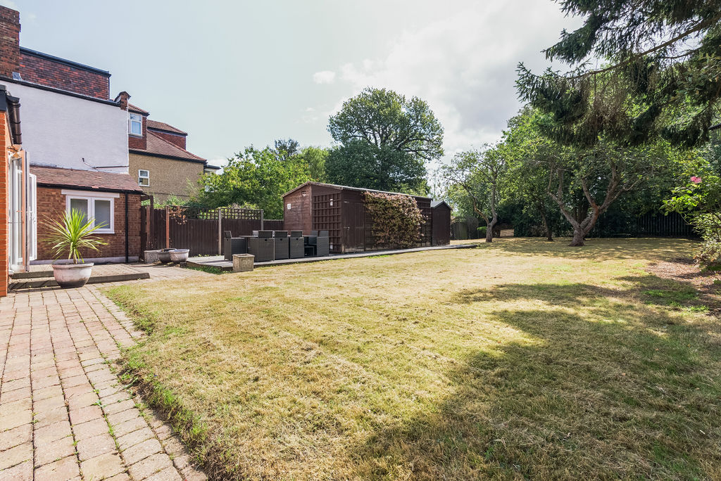 Garden area at TLC Rehab, London