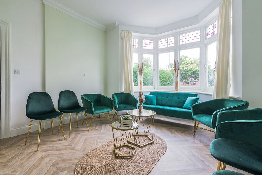 Therapy room at TLC Rehab, London